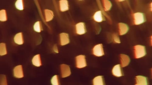 Defocused Glow Shiny Texture Orange Optical Flare