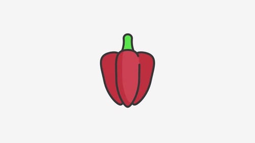 Bell Pepper icon animation