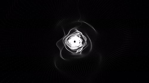 White tunnel super speed, fast three-dimensional pattern. Cyberspace, optical fiber, wormhole. Abstr