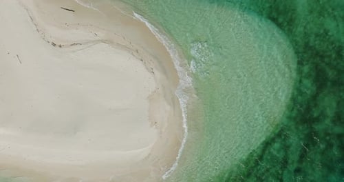 White Sandy Beach in Samal Davao Philippines