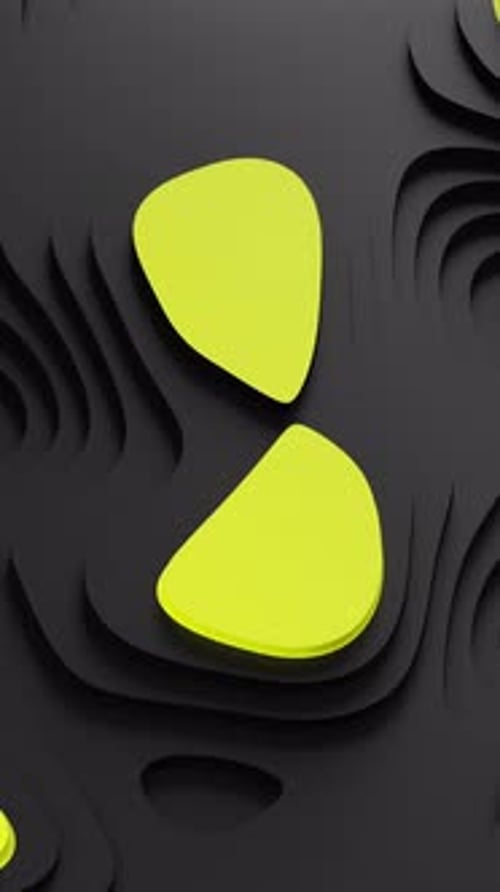 Abstract Fluid Shapes Animated Background