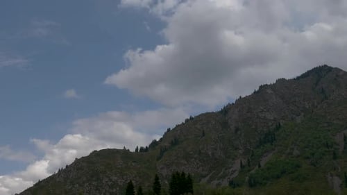 Clouds Over The Mountain