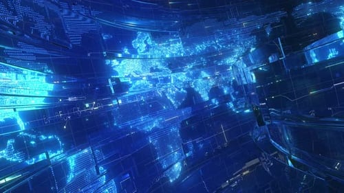 TV News Loop Background