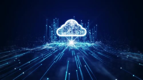 Futuristic Cloud Network Technology Reveal