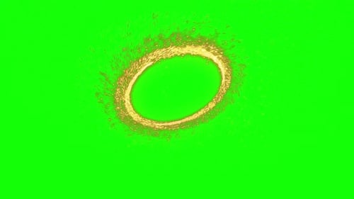 Sparks Show on Green Screen 4K 8