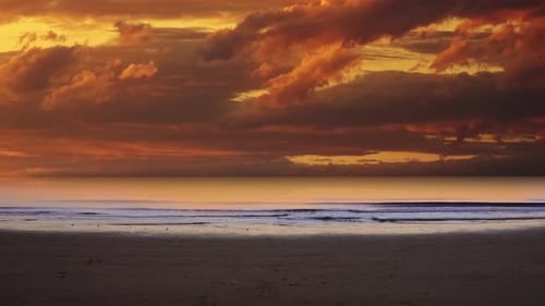Beautiful Sunset at the Sea