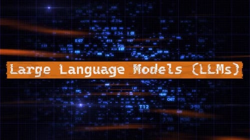 Futuristic Digital Data Grid Background with Animated Text Reveal