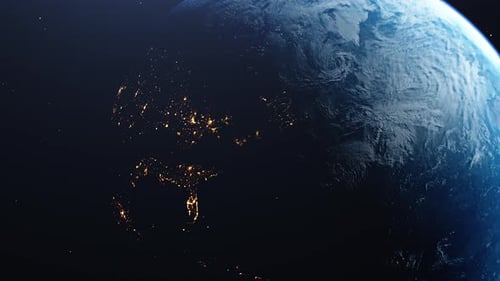 Earth Rotation Background