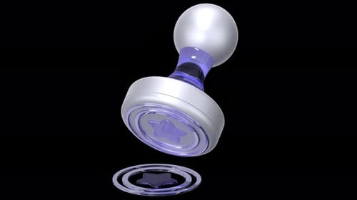 Approved Stamp 3D Animation | Alpha Channel | Transparent Background