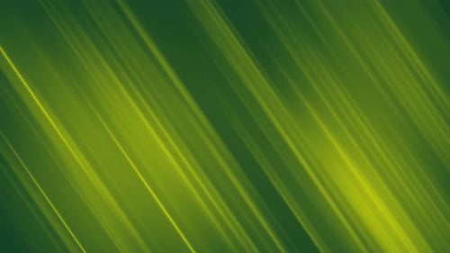Abstract Green Glowing Diagonal Lines Motion Background