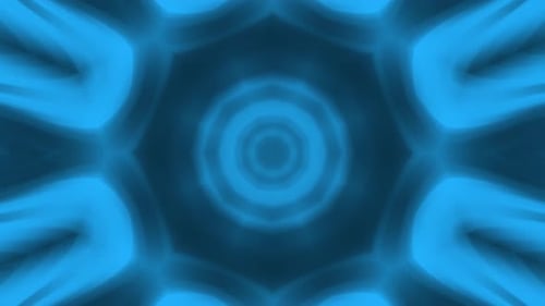 Mandala psychédélique, kaléidoscope, fond 3D, boucle fluide, Vj Art. 4673