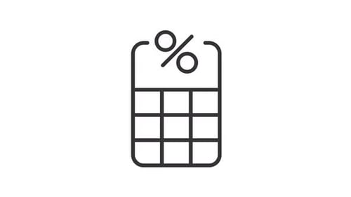 Interest calculation line animation
