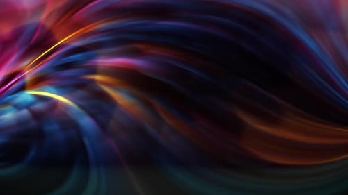 Vibrant Abstract Flowing Lines and Glowing Energy Background