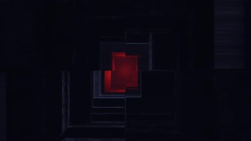 Infinity Colorful Grey Tunnel with Ai Endless Loop