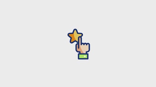 Pointing Finger Animated Icon