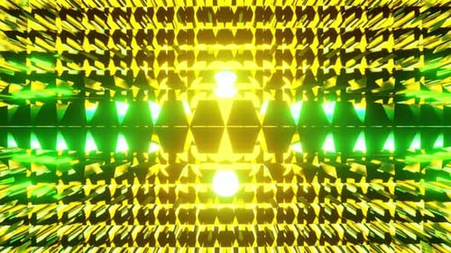 New Yellow With Green Equalizer Vj Loop For Music Party Background