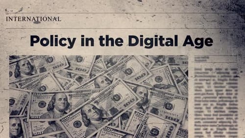 Policy In The Digital Age Trendy Newspaper Headline Titles Economy