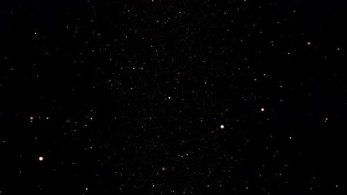 Abstract Golden Particle Field Background Loop