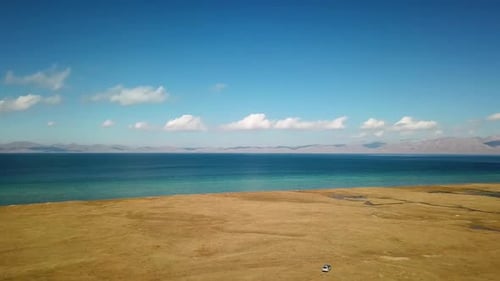 Beautiful mountain lake
