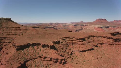 Canyonlands national park Utah dramatic aerial views of majestic southwest landscape