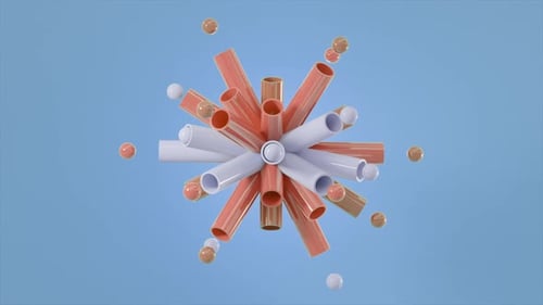 Abstrakter 3D-Hintergrund