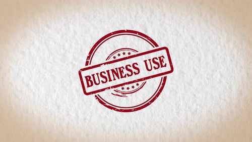 Business Use Stamp Style Word
