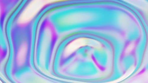 Fluid Abstract Holographic Background Animation