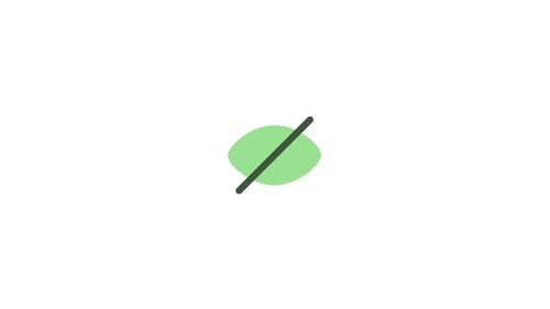 Animated Eye Icon Visibility Toggle