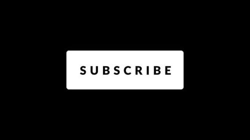 Clean Flat Design Subscribe Button Animation