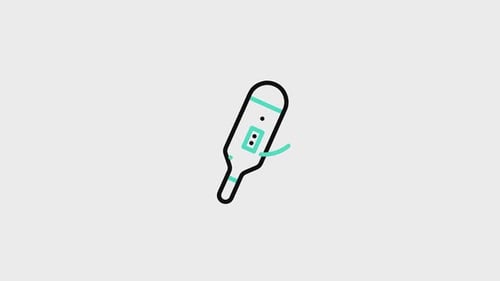 Thermometer Lineal Animated Icon