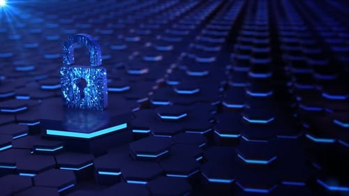 Candado de seguridad de datos digitales, seguridad cibernética, información de protección de datos, privacidad, antivirus, virus