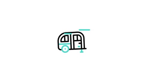 Caravan Animated Icon