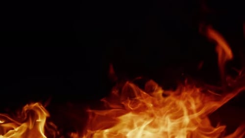Abstrakte Feuerflammen und Rauch brennen wie die Hölle 08