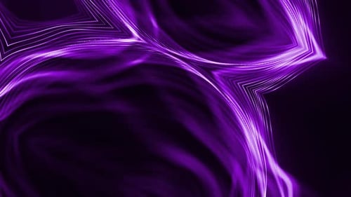 Abstrakter Hintergrund für digitale Glasfaserlinien mit beweglichen Punkten, flacher DOF für verbundene Linien.