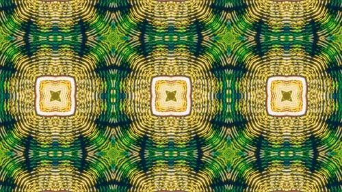 Vibrant Geometric Kaleidoscope Light Pattern Loop