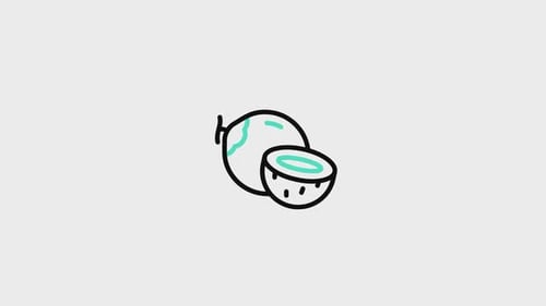 Coconut Animated Icon