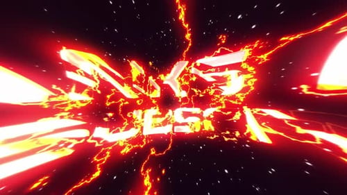 Cinematic Fire And Lightning remercie ses 100 000 abonnés Titre Animation