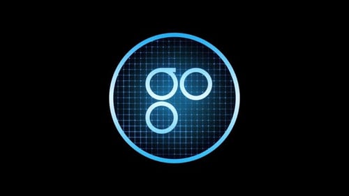 Digitales Kryptosymbol von OMG Network