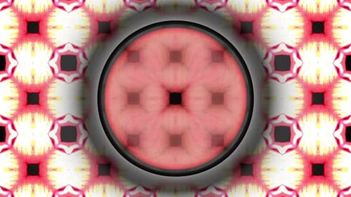 Flower Dancing Hole Vj Looping Background