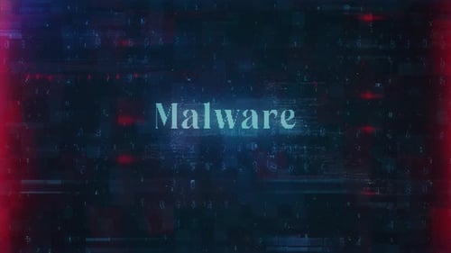 Malware Word Related To Errors And Hacking Incidents In The Context Of Cybersecurity And Technology