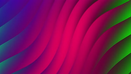 Fluid Abstract Wave Gradient Looping Background Animation
