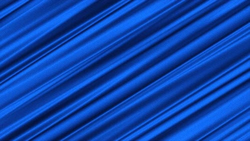 Blue Luxurious Fabric Wave Background Loop