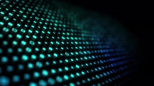 Modern Abstarct Dynamic Motion Graphics blue black background