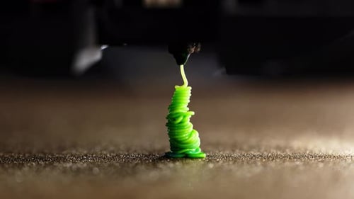 3D Printer Nozzle Cleaning Process