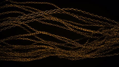 Abstract background with tangled chains