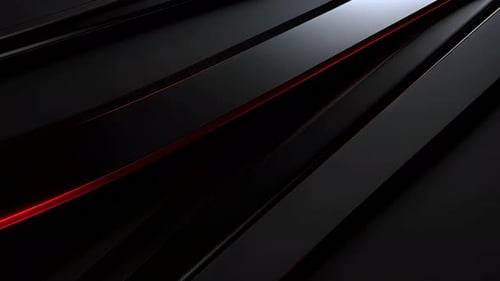 Sleek Abstract Background with Pulsing Red Lines
