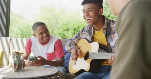 Friends Gather Together for Music and Fun