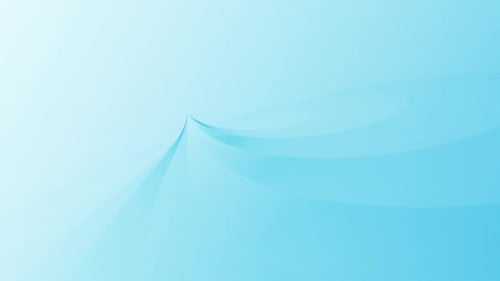 Smooth Blue Fluid Abstract Waves Background Loop