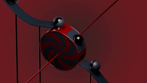 Marbles Path 3D-Schleifenanimation