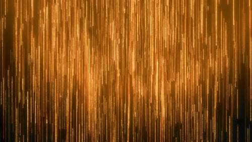 Golden Abstract Particle Light Streaks Background Loop